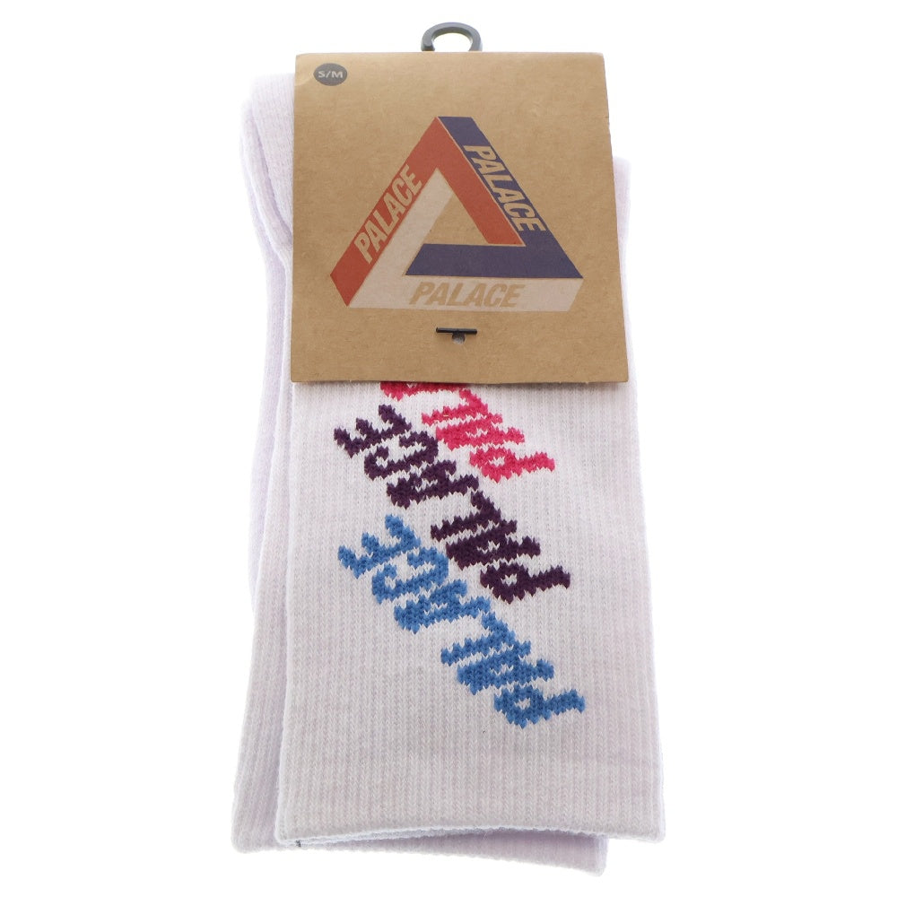 Palace Skateboards(パレススケートボーズ) REPEAT FONT SOCK リピート フォント ソックス 靴下 ホワイト