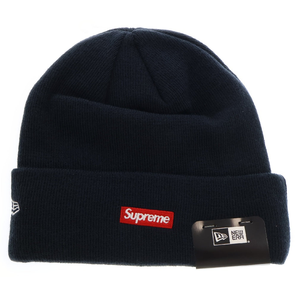 SUPREME(シュプリーム) 18AW NEW ERA Script Beanie スクリプトロゴニットビーニー ネイビー