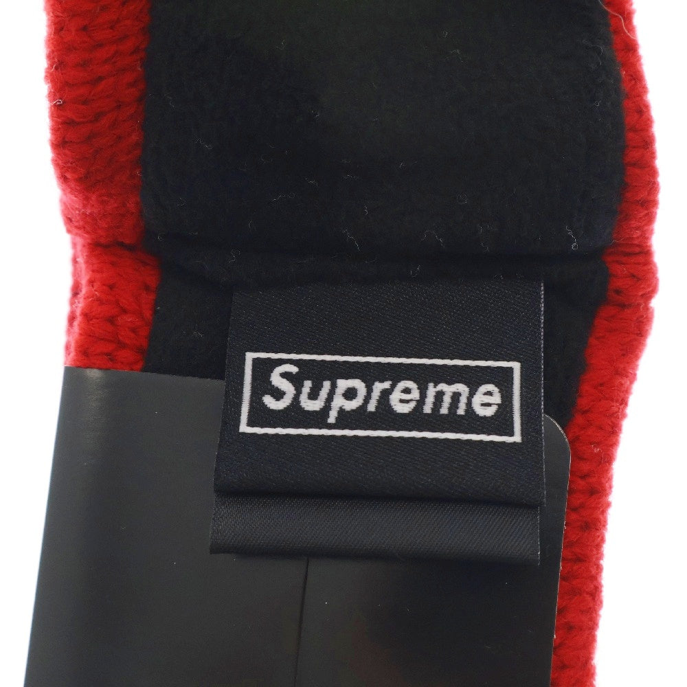 SUPREME(シュプリーム) 18AW ×New Era Sequin Arc Logo Headband ニューエラ スパンコールアーチロゴヘッドバンド ヘアバンド レッド