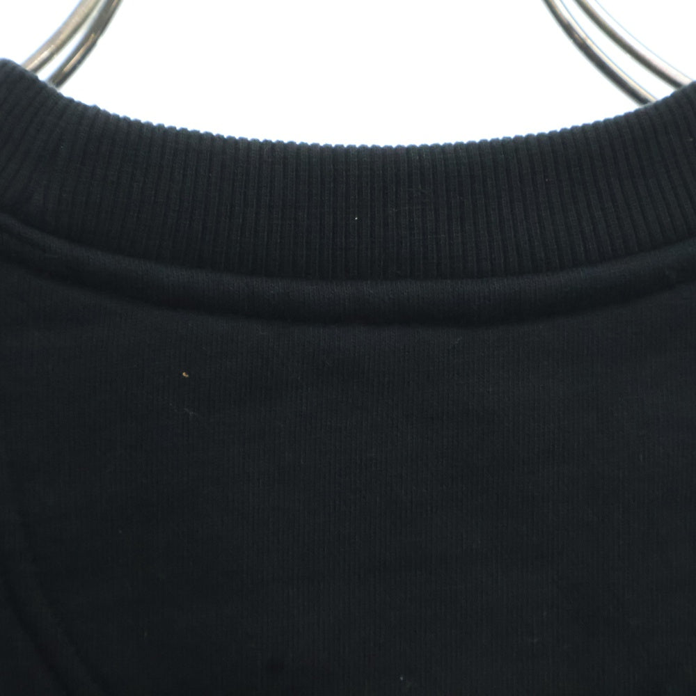 SUPREME(シュプリーム) 18SS Champion Stay In School Crew Neck Sweatshirt メタリックロゴプリントクルーネックスウェットトレーナー ブラック