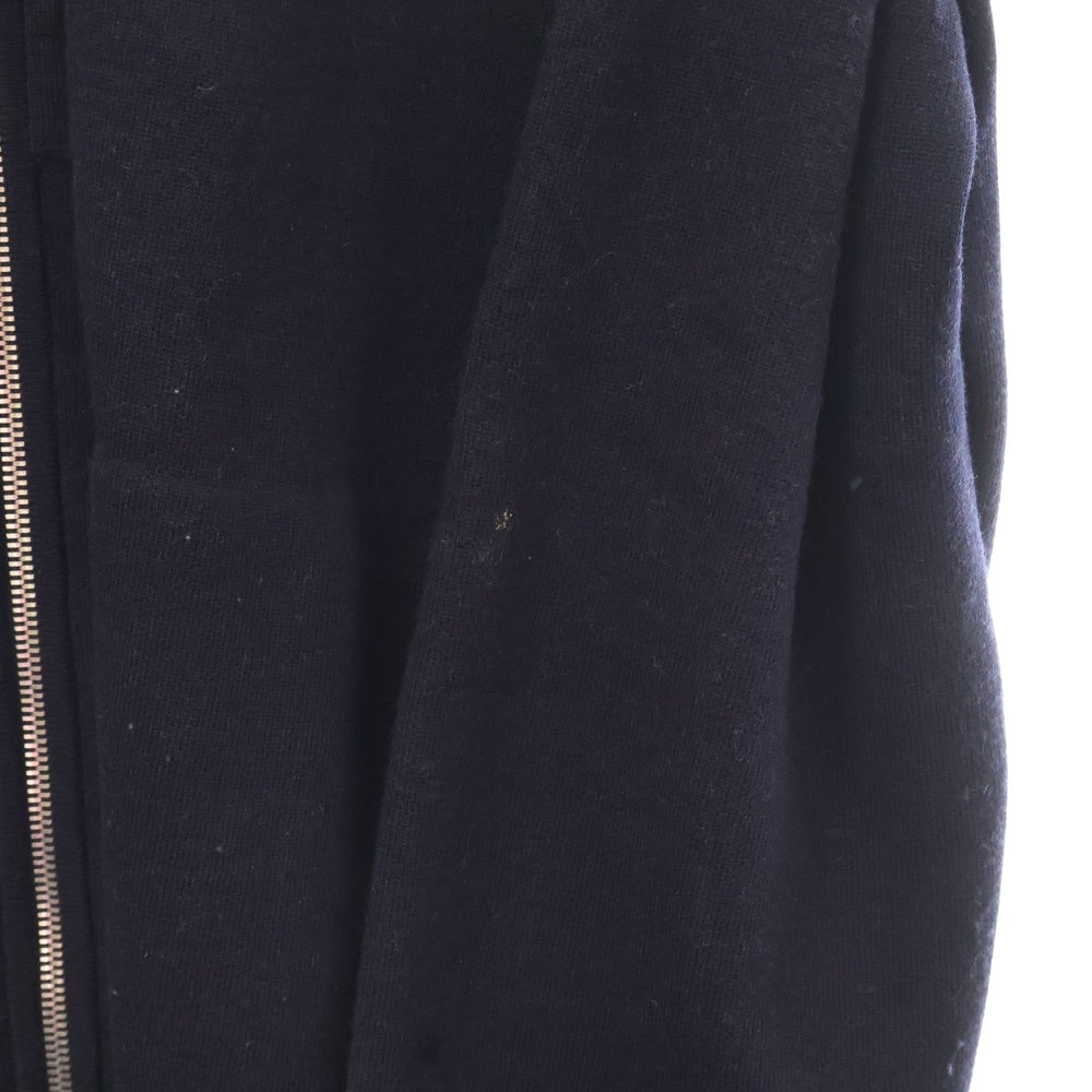 theory(セオリー) 21AW Regal Merino Arnaud Hoodie ウール ジップアップ ニット パーカー ネイビー RSL-FA21-02