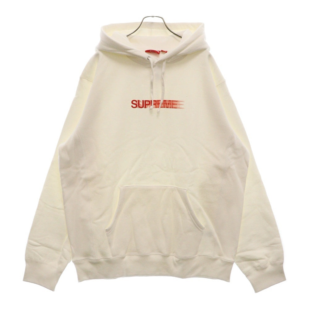 SUPREME(シュプリーム) 20SS Motion Logo Hooded Sweatshirt モーションロゴ スウェット プルオーバー パーカー ホワイト