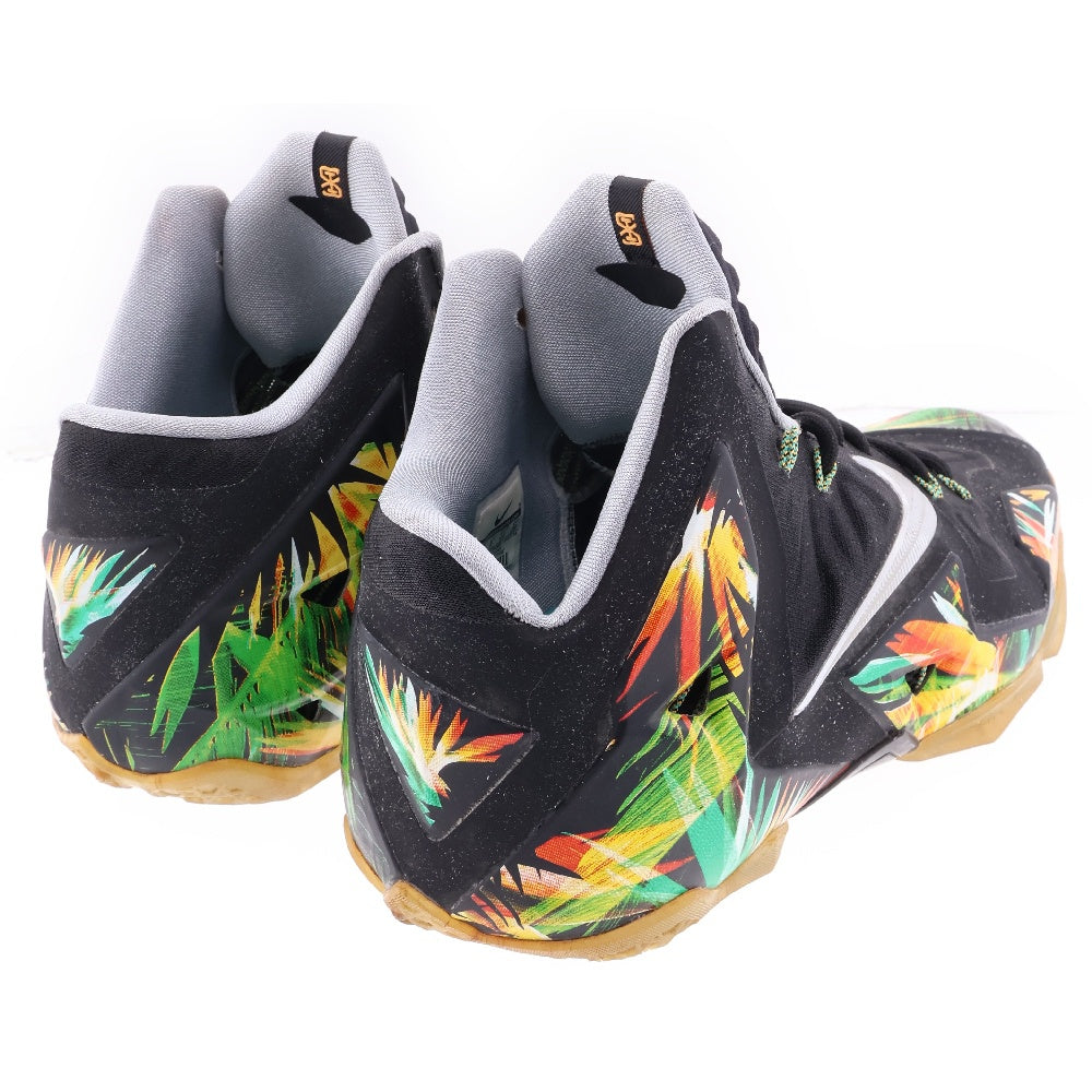 NIKE(ナイキ) 【観賞用 2013年製】 LEBRON 11 EVERGLADES レブロン 11 ハイカットスニーカー ブラック US10/28cm 616175-006