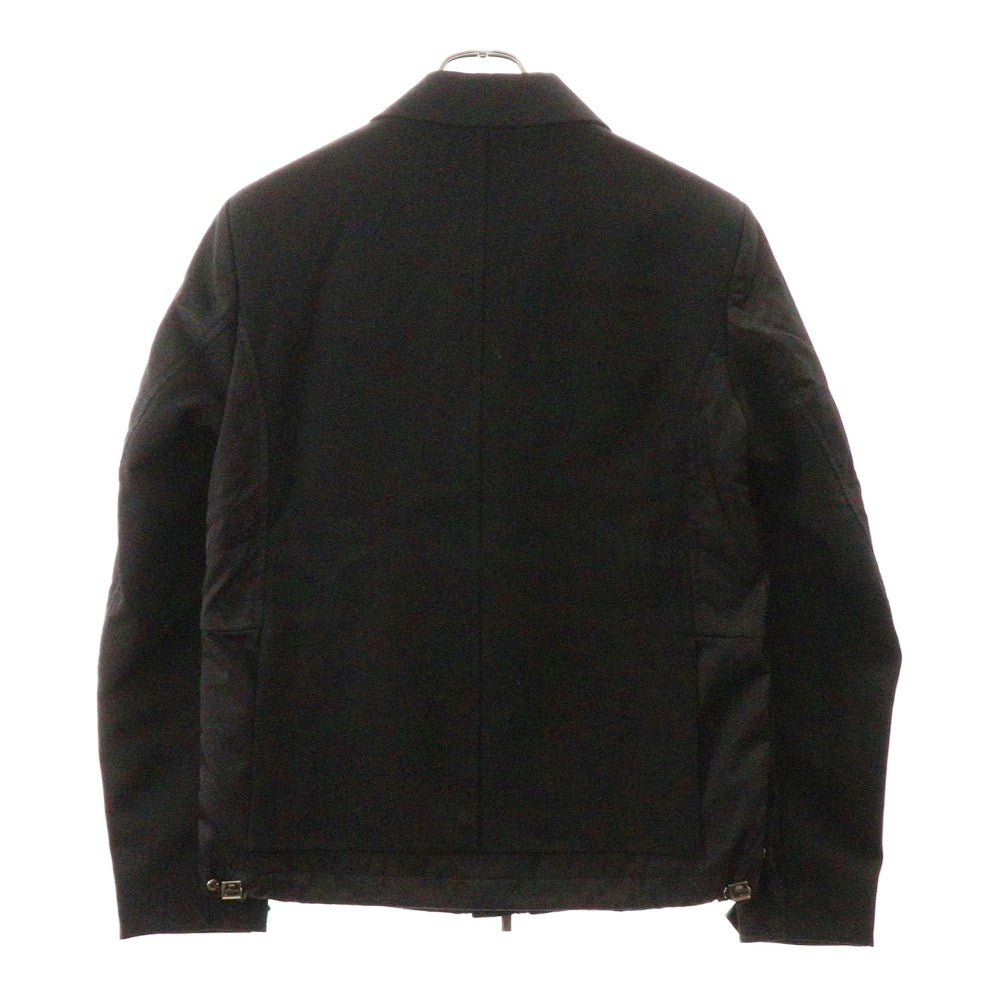 DIOR(ディオール) 21AW×sacai ドッキングダブルブレストジャケット ウールツイル Double Brest Jacket Wool Twill サカイ ブラック 213C430A5180