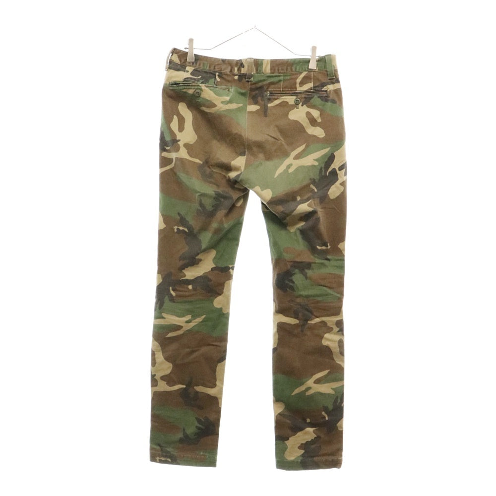 SOPHNET.(ソフネット) 16AW Chinos Stretch Slim Pants チノ ストレッチ スリム カモフラ パンツ カーキ SOPH-160094