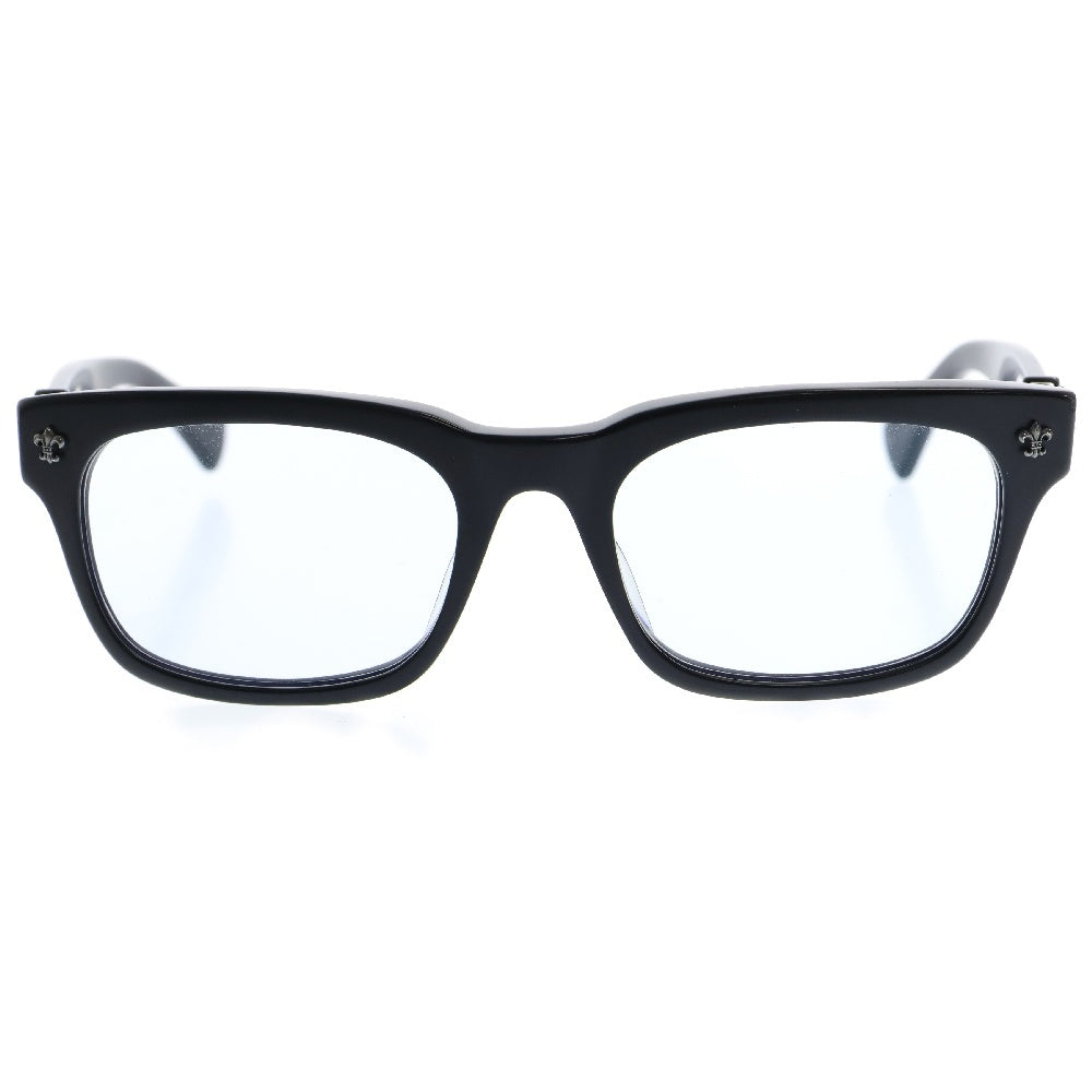 CHROME HEARTS(クロムハーツ) GITTIN ANY?-A BSフレアテンプル ウェリントン型 サングラス 眼鏡 メガネ アイウェア ブラック