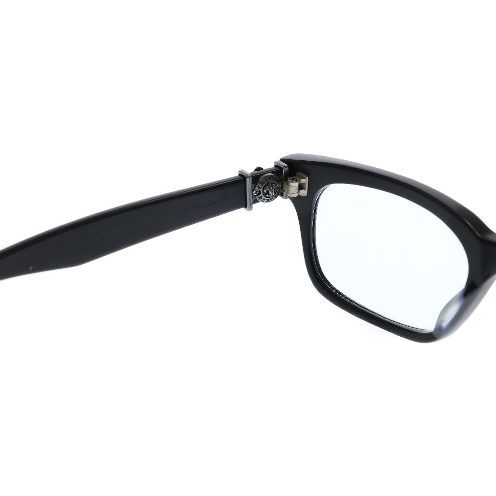 CHROME HEARTS(クロムハーツ) GITTIN ANY?-A BSフレアテンプル ウェリントン型 サングラス 眼鏡 メガネ アイウェア ブラック