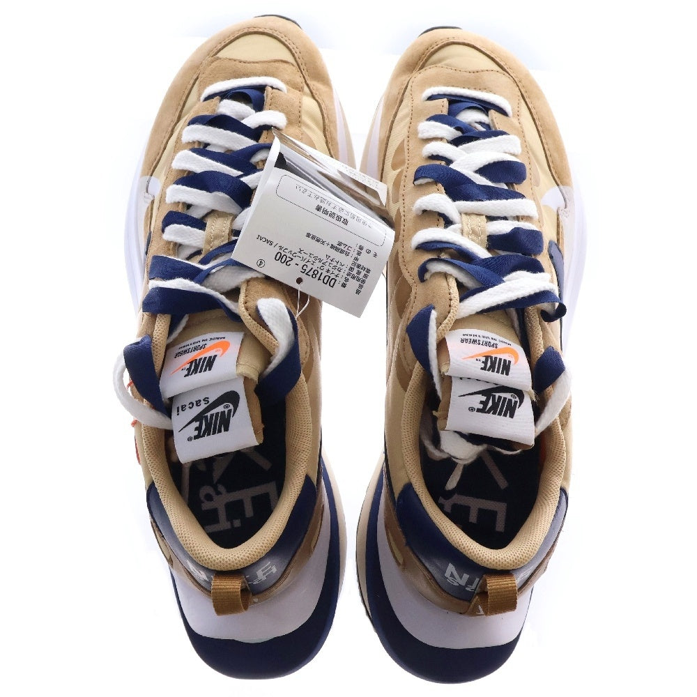 NIKE(ナイキ) ×sacai VAPOREAFFLE SESAMI サカイ ヴェイパー ワッフル セサミ ローカットスニーカー シューズ ベージュ US9.5/27.5cm DD1875-200