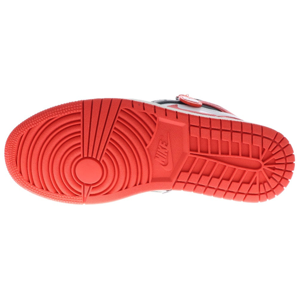 NIKE(ナイキ) AIR JORDAN 1 RETRO HIGH OG TRACK RED エアジョーダン 1 レトロ トラックレッド ハイカットスニーカー ホワイト/レッド/ブラック US10/28cm 555088-112