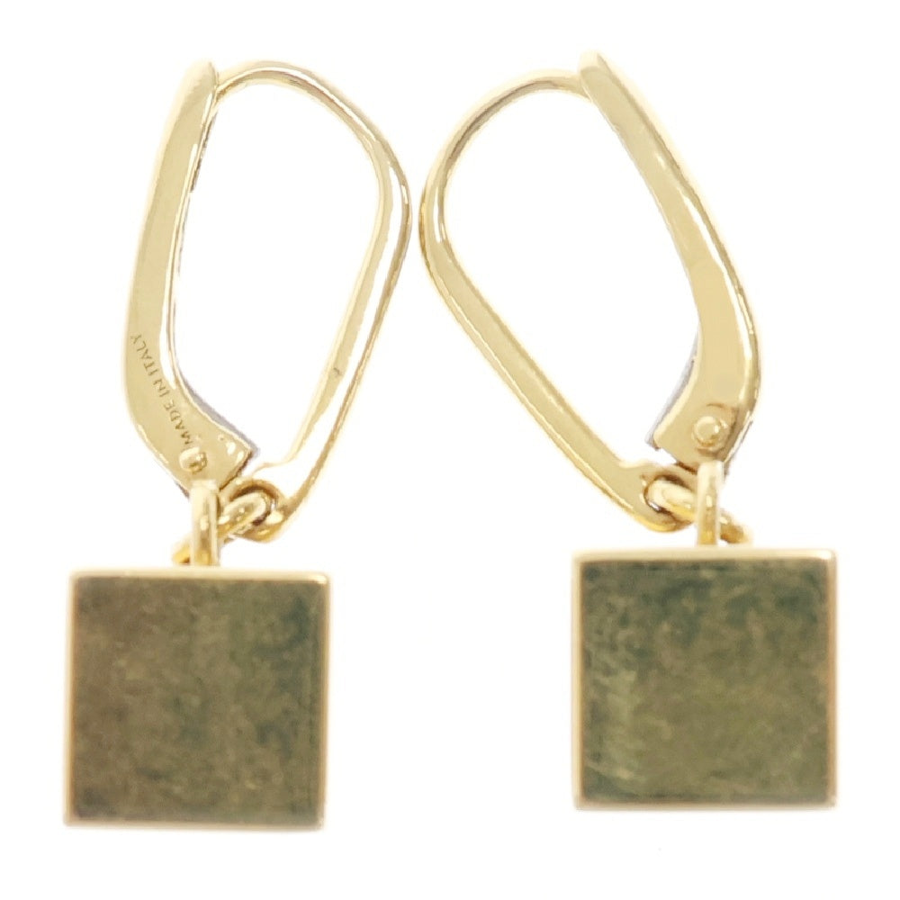 CELINE(セリーヌ) TRIOMPHE CUBE EARRINGS トリオンフ キューブ ピアス ゴールド