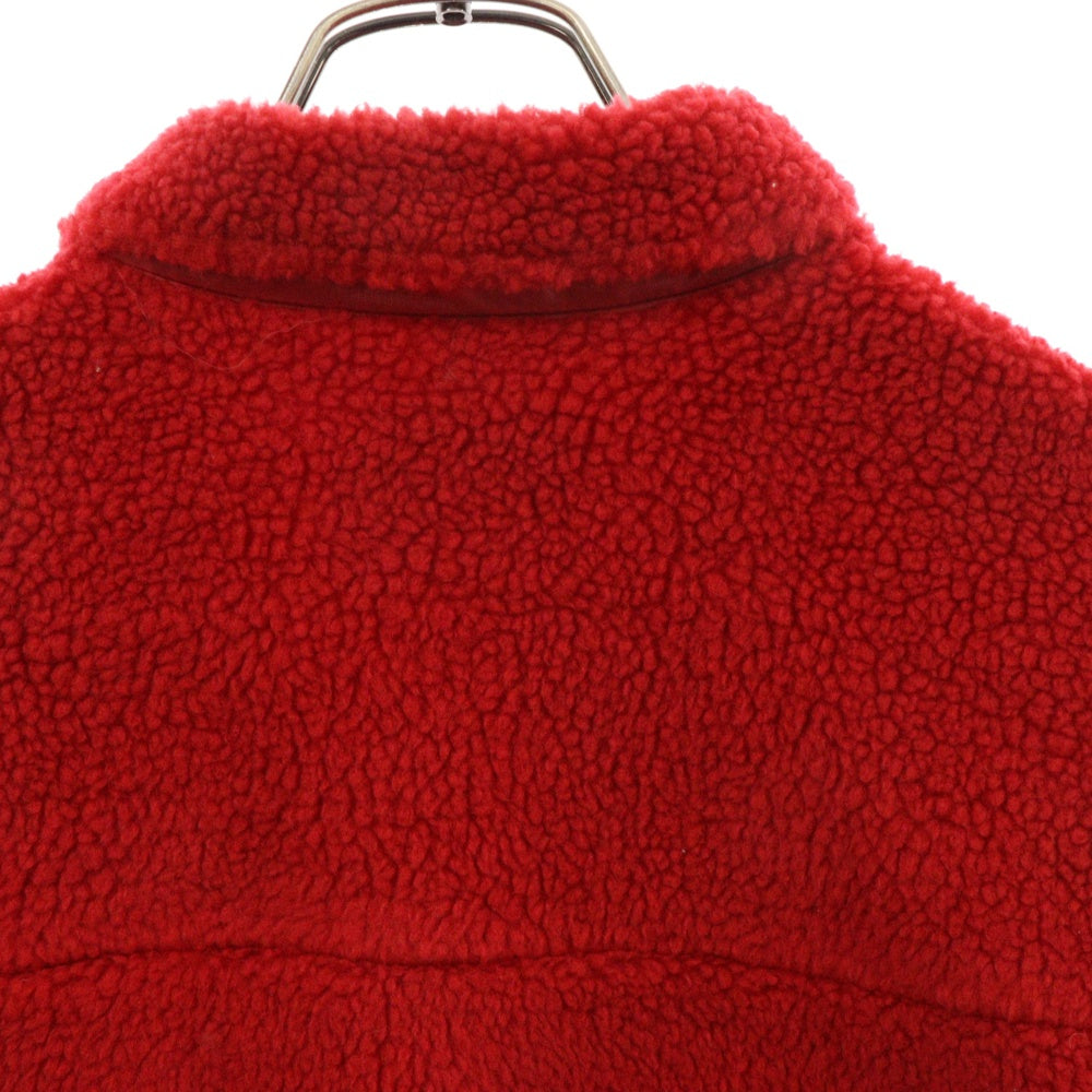 MASSES(マシス) 19AW FLEECE OVER SHT JKT フリースシャツジャケット レッド