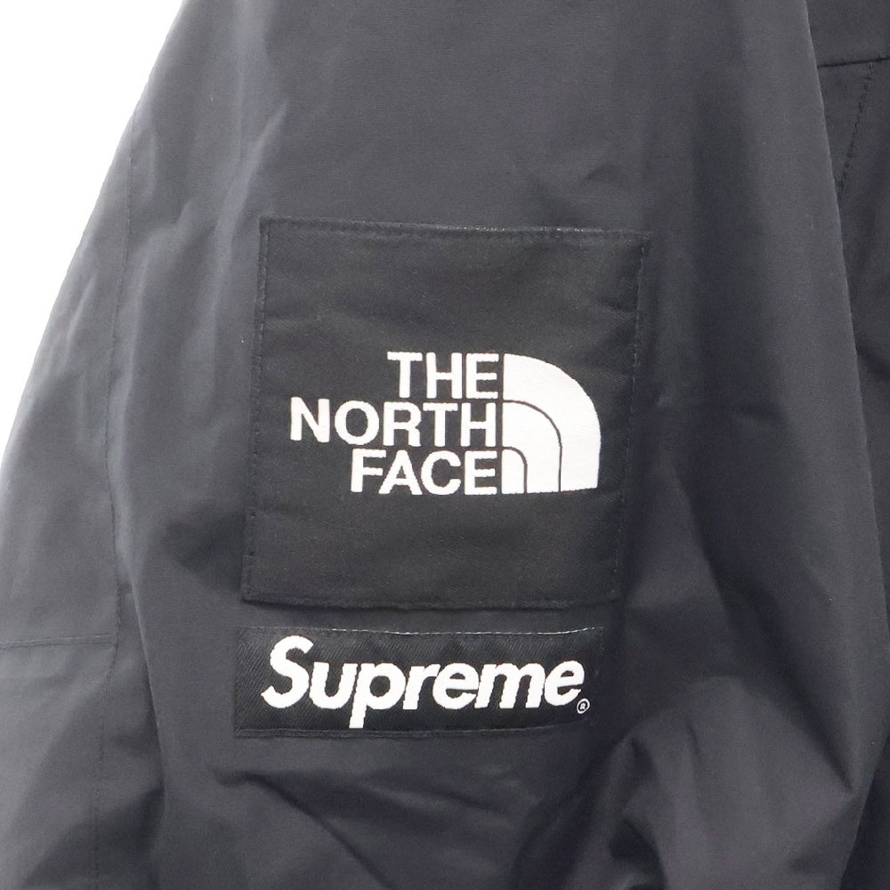 SUPREME(シュプリーム) 24AW ×THE NORTH FACE Mountain Jacket バックアートプリント フーデッド ナイロン マウンテンジャケット ブラック NP02402I