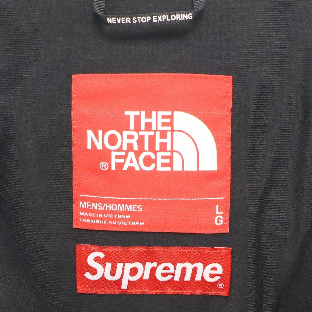 SUPREME(シュプリーム) 24AW ×THE NORTH FACE Mountain Jacket バックアートプリント フーデッド ナイロン マウンテンジャケット ブラック NP02402I