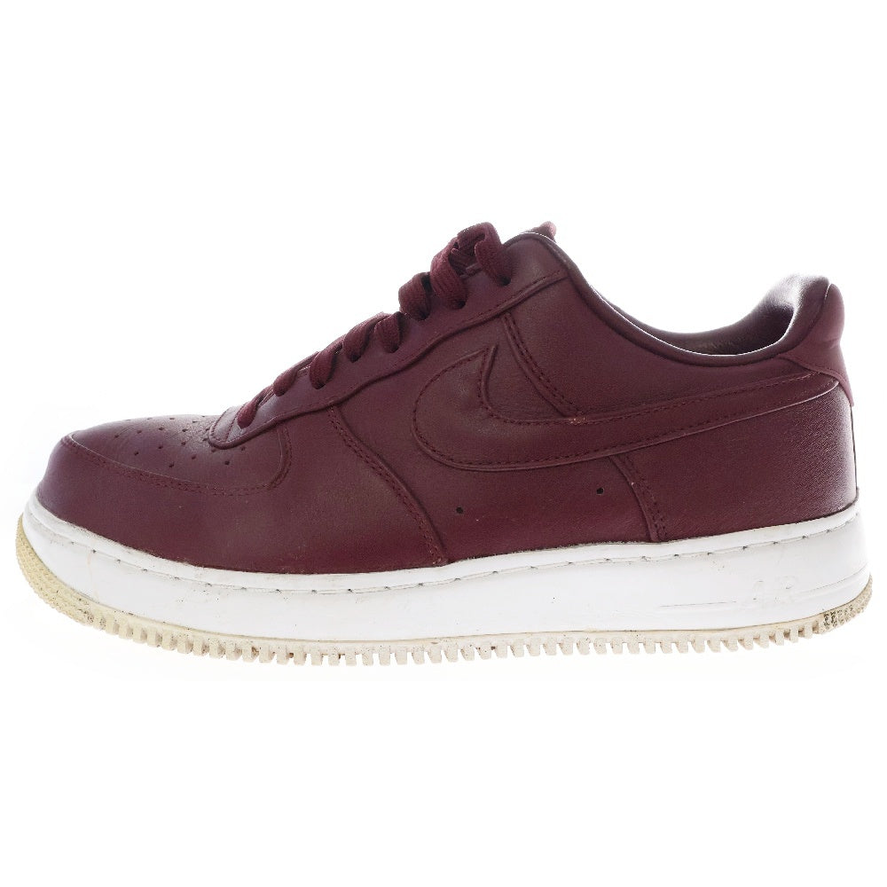 NIKE(ナイキ) LAB AIR FORCE 1 LOW LIGHT MAROON ラボ エアフォース 1 ライトマルーン ローカットスニーカー ボルドー US9.5/27.5cm 555106-661