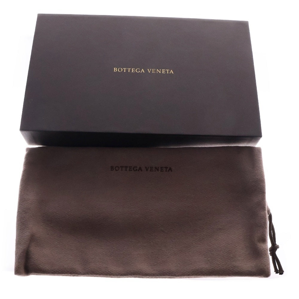 BOTTEGA VENETA(ボッテガヴェネタ) イントレチャート ラウンドジップ レザー ロング ウォレット 長財布 ピンク レディース