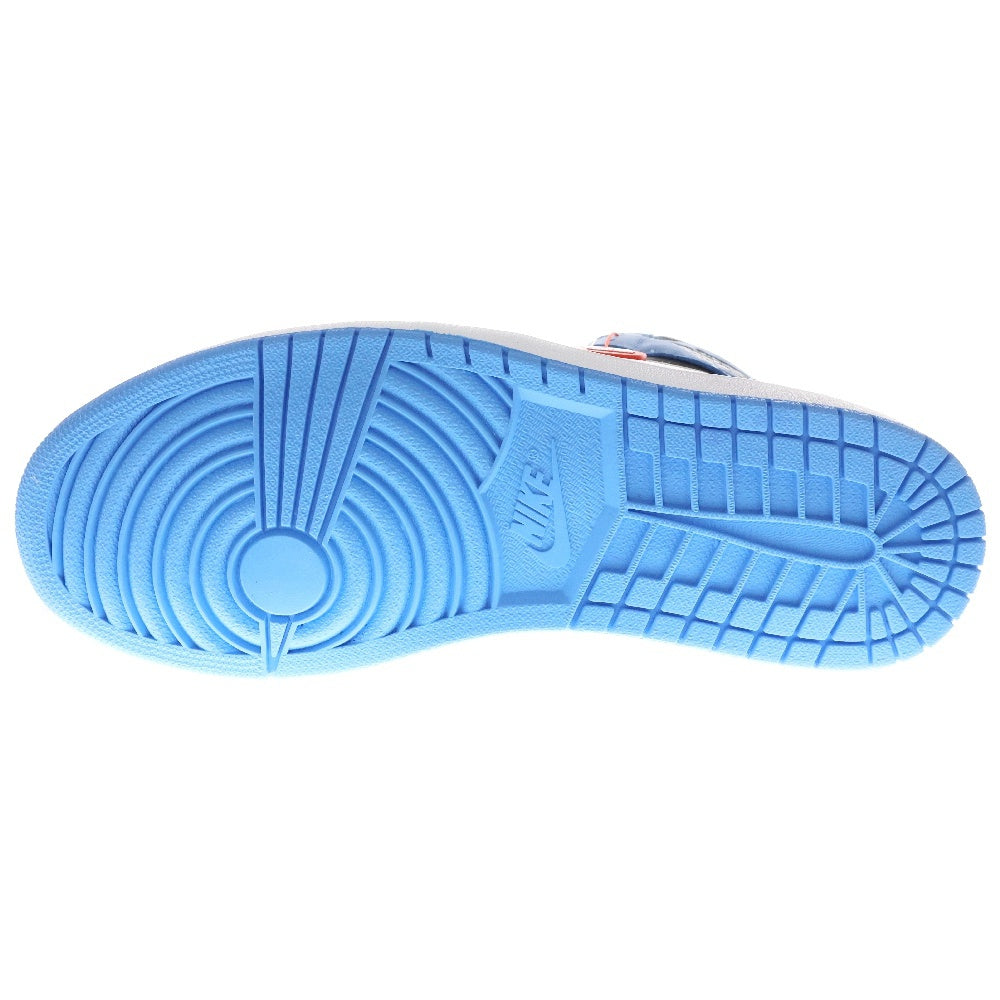 NIKE(ナイキ) AIR JORDAN 1 RETRO HIGH OG UNIVERCITY BLUE エアジョーダン ユニバーシティーブルー ハイカットスニーカー ブルー/ホワイト US13/31cm 555088-134