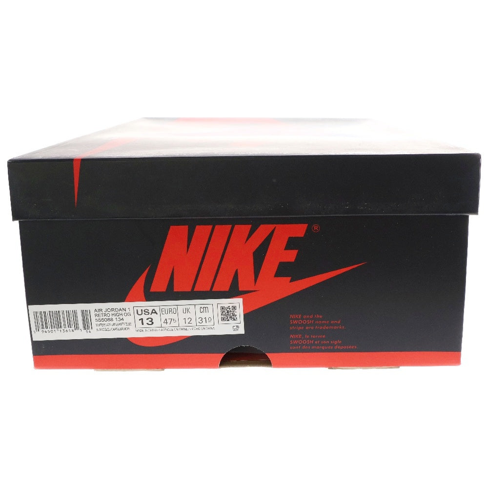 NIKE(ナイキ) AIR JORDAN 1 RETRO HIGH OG UNIVERCITY BLUE エアジョーダン ユニバーシティーブルー ハイカットスニーカー ブルー/ホワイト US13/31cm 555088-134