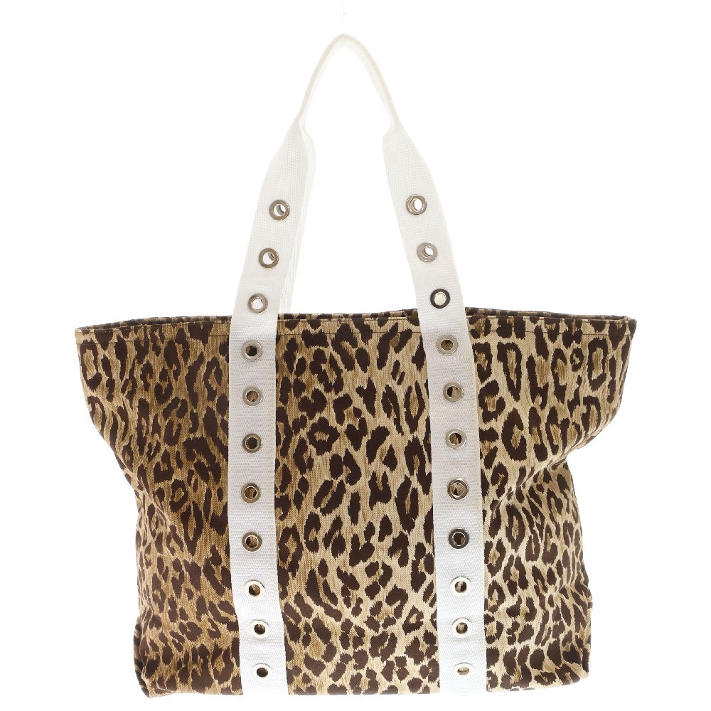 DOLCE & GABBANA(ドルチェアンドガッバーナ) レオパード ハンドバッグ トートバッグ ブラウン レディース