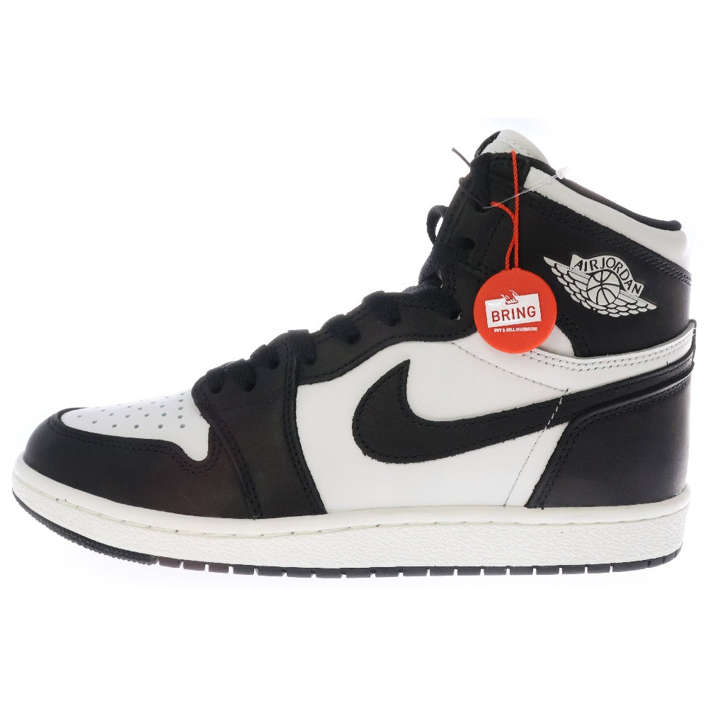 NIKE(ナイキ) AIR JORDAN 1 HI 85 Black/White エアジョーダン1 ハイカットスニーカー ブラック/ホワイト US9/27cm BQ4422-001
