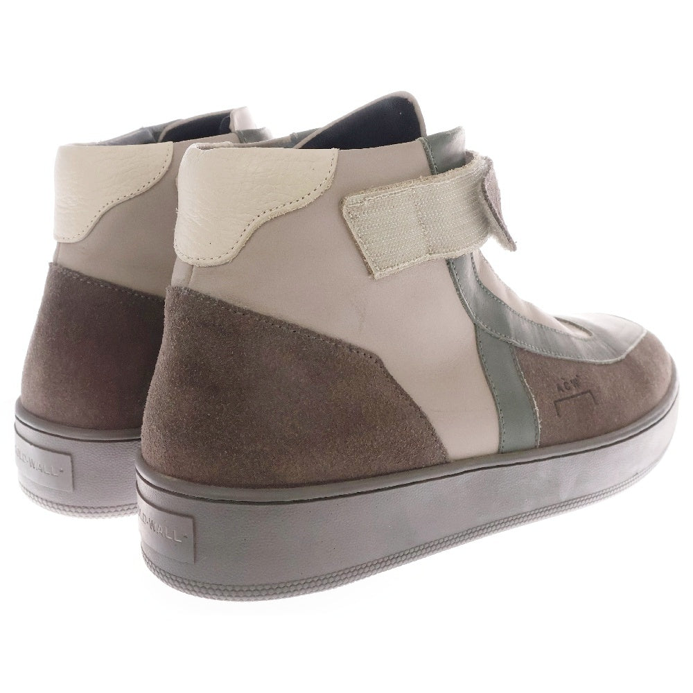 A-COLD-WALL(アコールドウォール) Corbusier Hi コルビュジエ ハイカットスニーカー グレー AWCUF004WHL