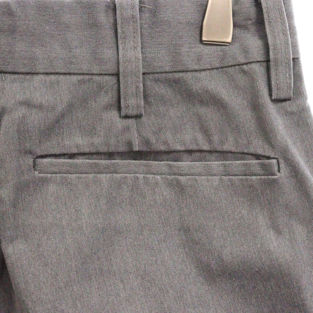 SOPHNET.(ソフネット) コットン ストレート パンツ グレー SOPH-80036