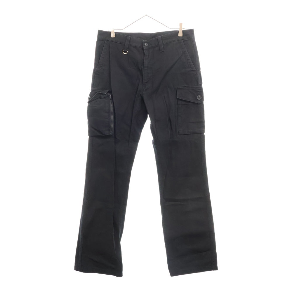 SOPHNET.(ソフネット) 09SS コットン ストレート カーゴパンツ ブラック SOPH-091054