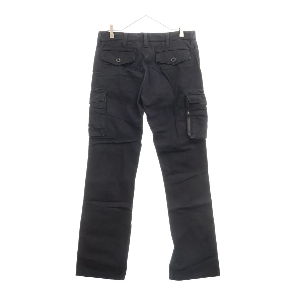 SOPHNET.(ソフネット) 09SS コットン ストレート カーゴパンツ ブラック SOPH-091054