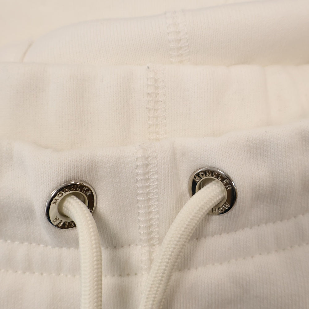 MONCLER GENIUS(モンクレール ジーニアス) 22AW 1952 Logo Patch Track Pants ロゴパッチ スウェット トラックパンツ ホワイト H20928H00008 809KX