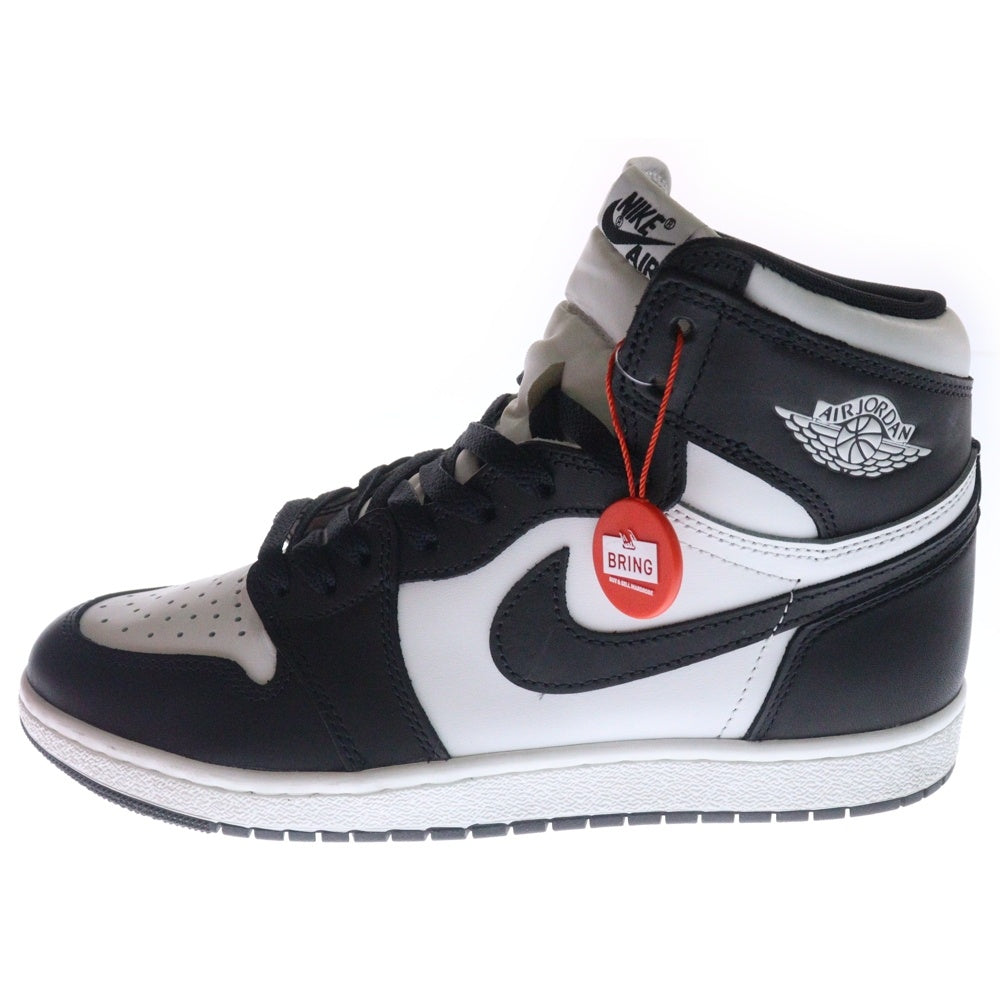 NIKE(ナイキ) AIR JORDAN 1 HI 85 Black/White エアジョーダン1 ハイ パンダ ハイカットスニーカー ブラック/ホワイト US9.5/27.5cm BQ4422-001