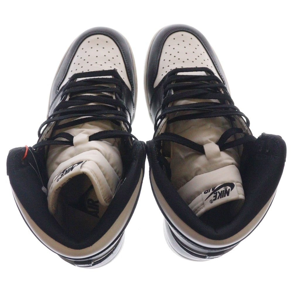 NIKE(ナイキ) AIR JORDAN 1 HI 85 Black/White エアジョーダン1 ハイ パンダ ハイカットスニーカー ブラック/ホワイト US9.5/27.5cm BQ4422-001