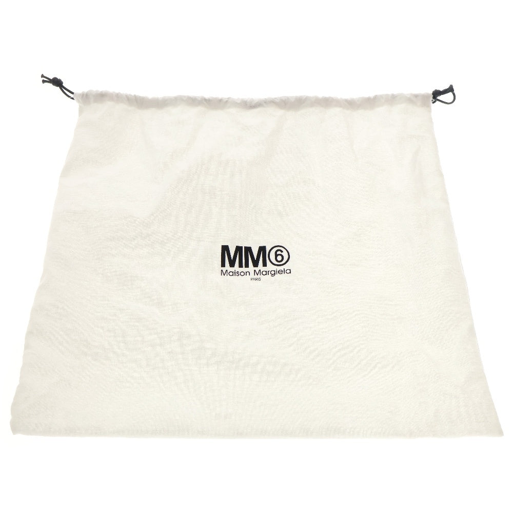 MM6 Maison Margiela(エムエムシックスメゾンマルジェラ) Japanese Flap Crossbody Bag ジャパニーズ フラップ クロスボディバッグ レザーショルダーバッグ ブラック SB5WG0012
