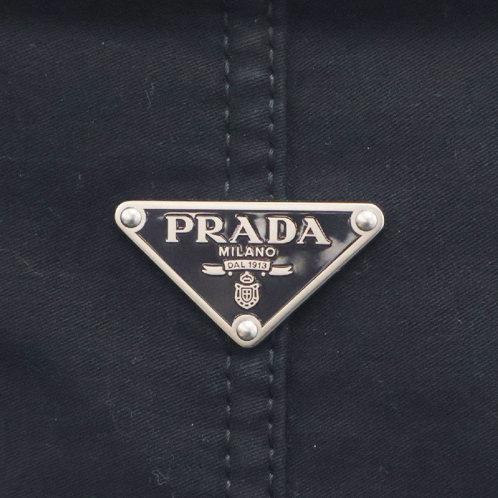 PRADA(プラダ) 24AW 三角プレート付き コットンオーバーサイズ ジャケット ネイビー GEB271 S000 142