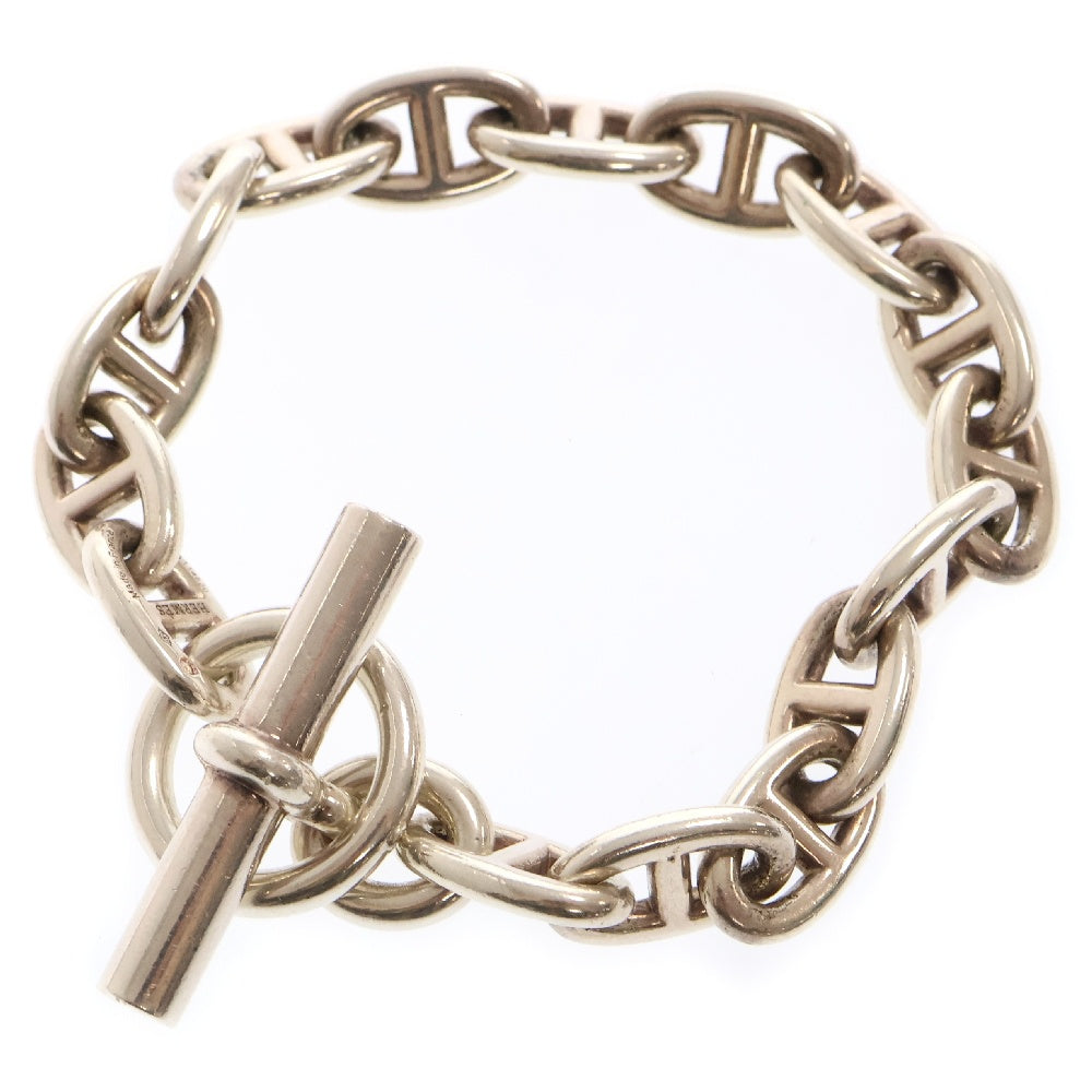 HERMES(エルメス) Chaine d'Ancre MM シェーヌダンクル チェーンブレスレット シルバー 16LINK