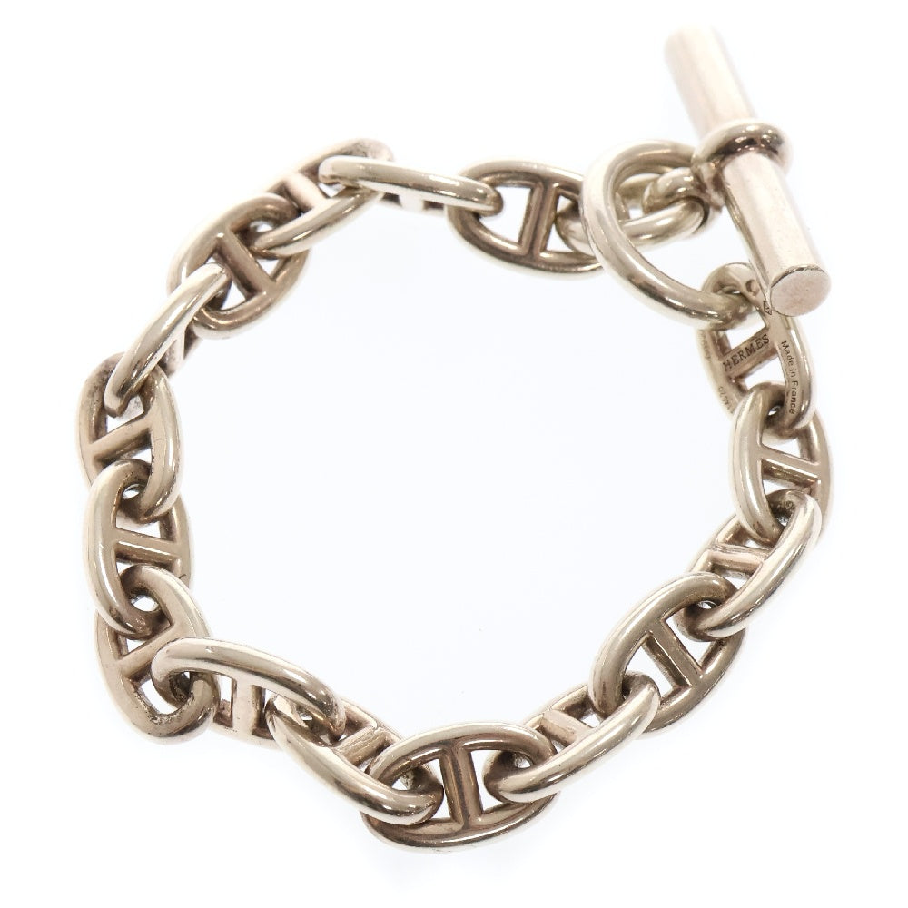 HERMES(エルメス) Chaine d'Ancre MM シェーヌダンクル チェーンブレスレット シルバー 16LINK