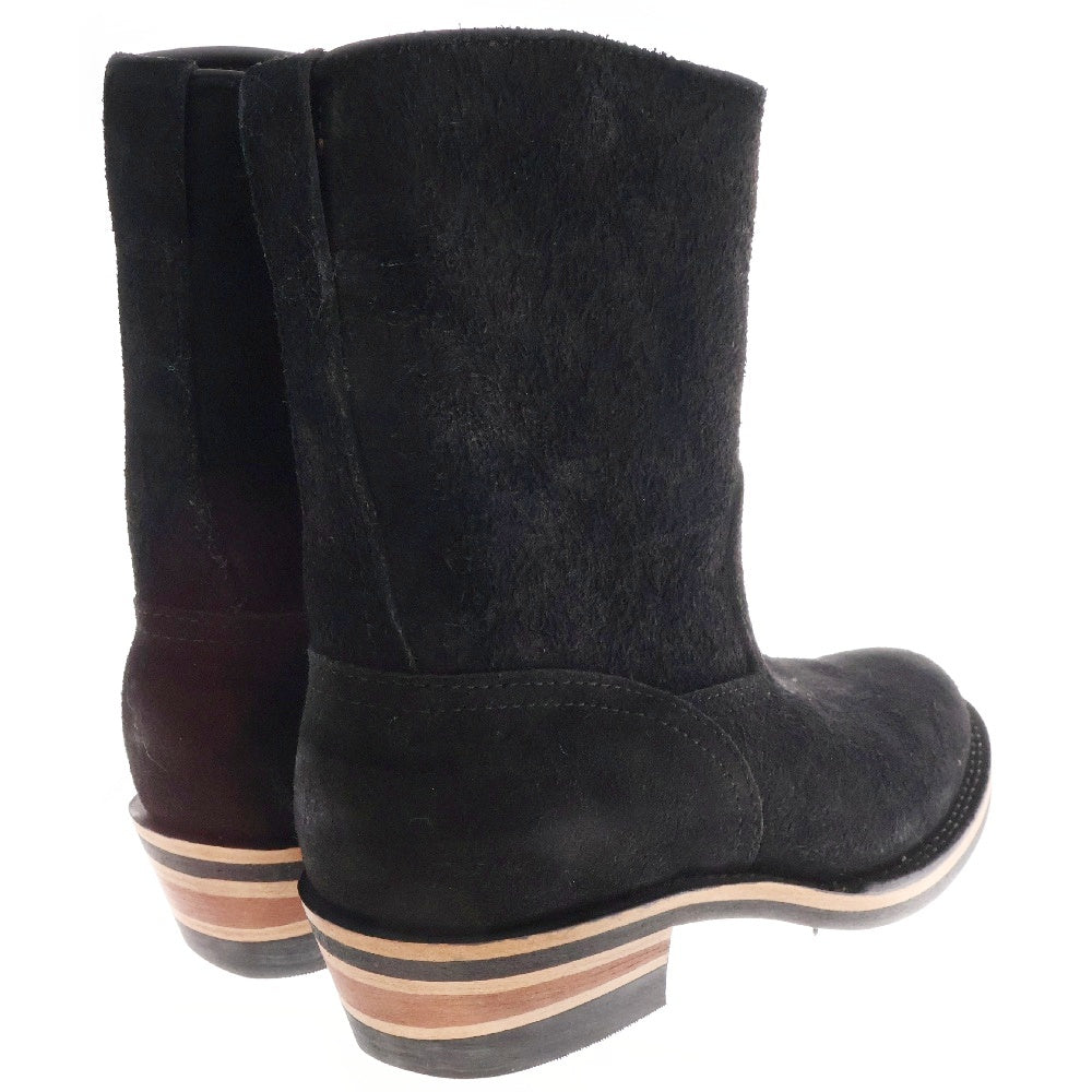 Wesco(ウエスコ) 100th Anniversary Limited Model Custom Boss 100周年記念 カスタム ボス スウェードレザー ペコスブーツ ブラック