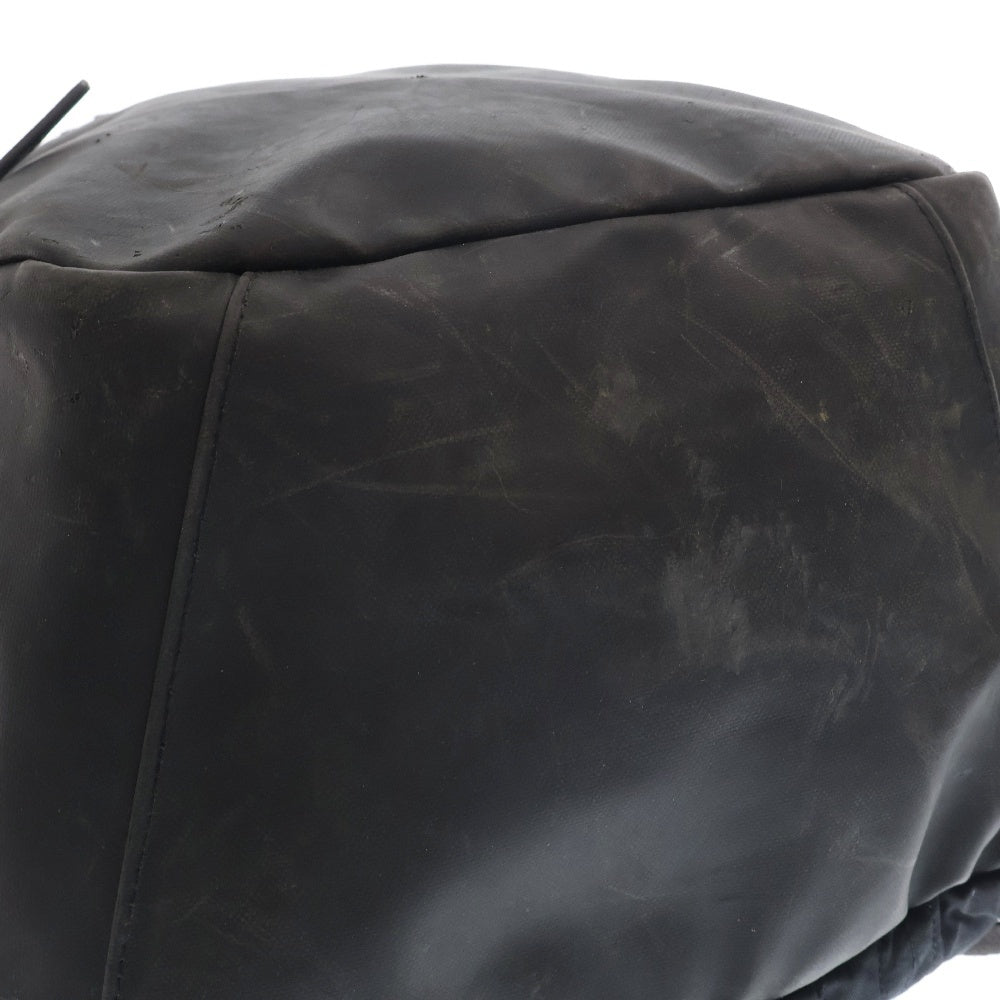 Y-3(ワイスリー) 18AW LOGO BACKPACK ロゴプリント ナイロン バックパック リュックサック ブラック DQ0624