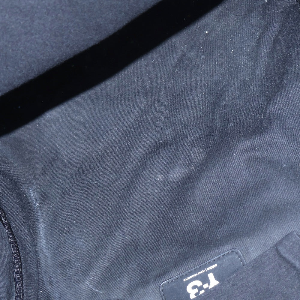 Y-3(ワイスリー) 18AW LOGO BACKPACK ロゴプリント ナイロン バックパック リュックサック ブラック DQ0624