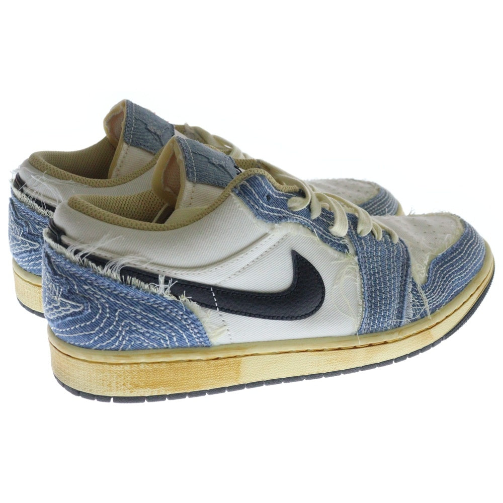 NIKE(ナイキ) AIR JORDAN1 LOW SE World Make Japan エアジョーダン1 ワールドメイクジャパン ローカットスニーカー ブルー/ホワイト US9/27cm FN7670-493