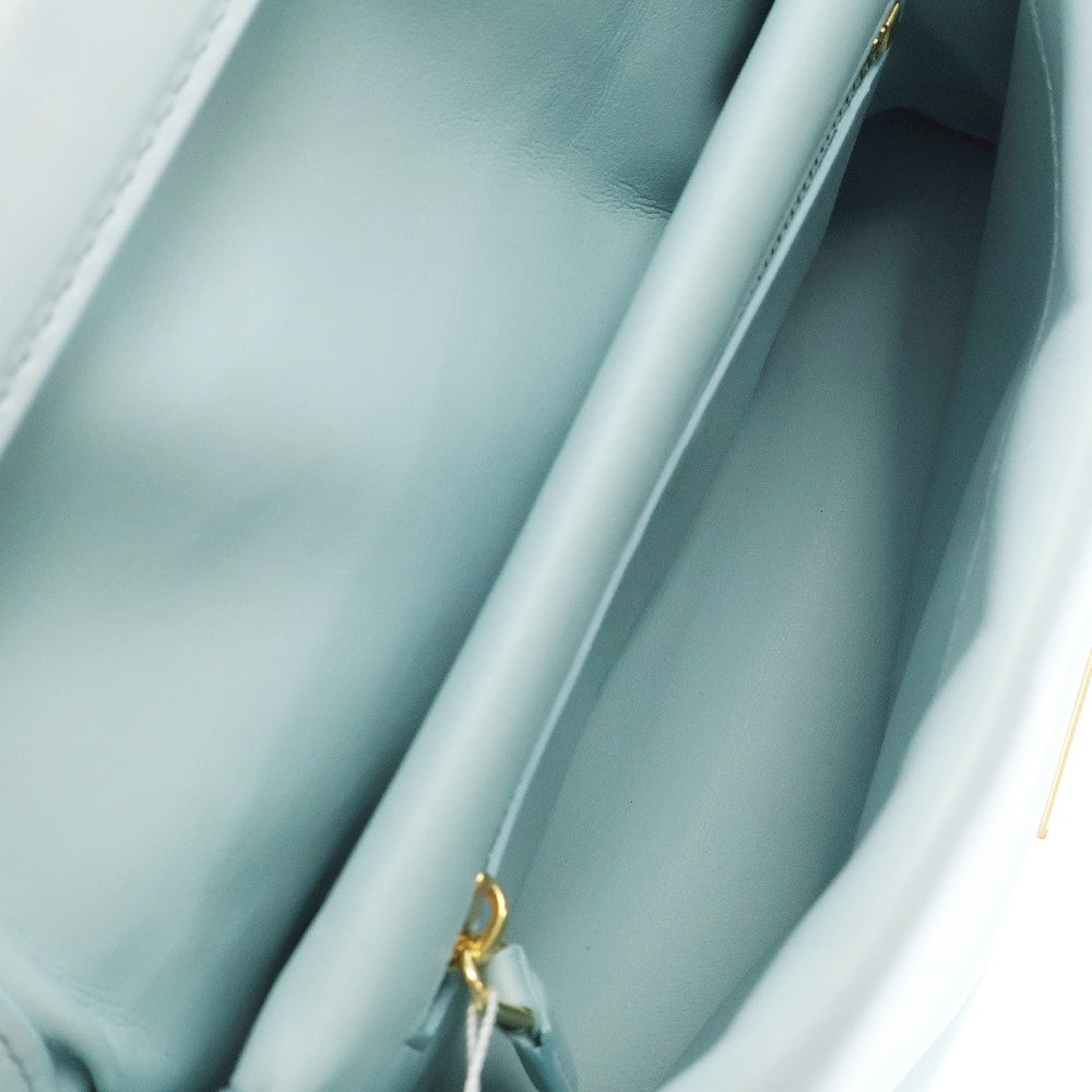 MARNI(マルニ) PRISMA プリズマ スモール レザー ショルダーバッグ ブルー SBMP0122UO