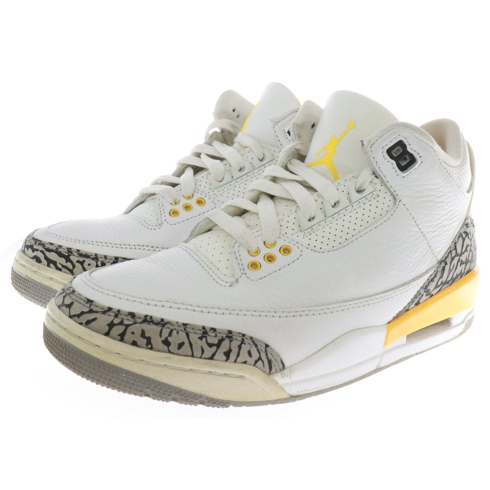 NIKE(ナイキ) WMNS AIR JORDAN 3 RETRO LASER ORANGE ウィメンズ エアジョーダン3 レトロ レーザーオレンジ ハイカットスニーカー US6.5/23.5cm CK9246-108