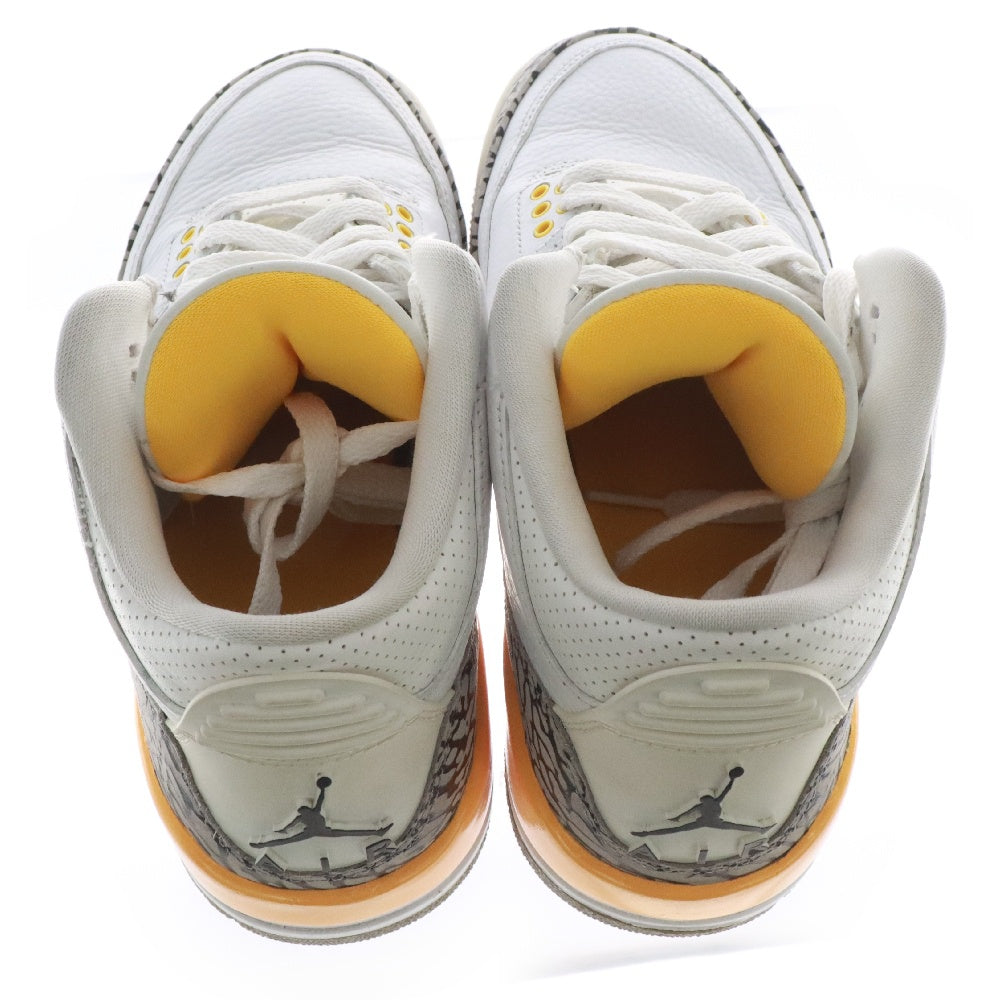 NIKE(ナイキ) WMNS AIR JORDAN 3 RETRO LASER ORANGE ウィメンズ エアジョーダン3 レトロ レーザーオレンジ ハイカットスニーカー US6.5/23.5cm CK9246-108