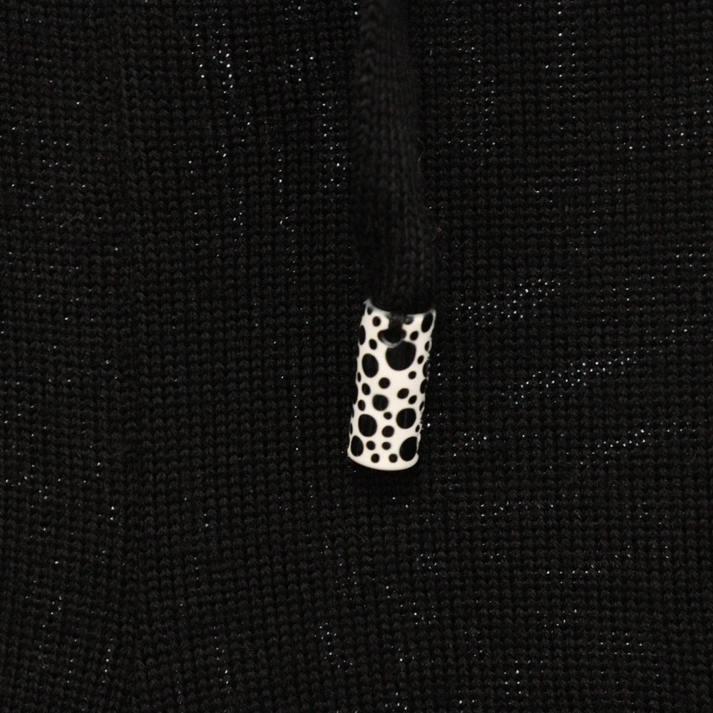 LOUIS VUITTON(ルイヴィトン) 23SS ×KUSAMA YAYOI Logo Knit Pant 草間彌生 ロゴ ニットパンツ ブラック RM231H X14 HON37W