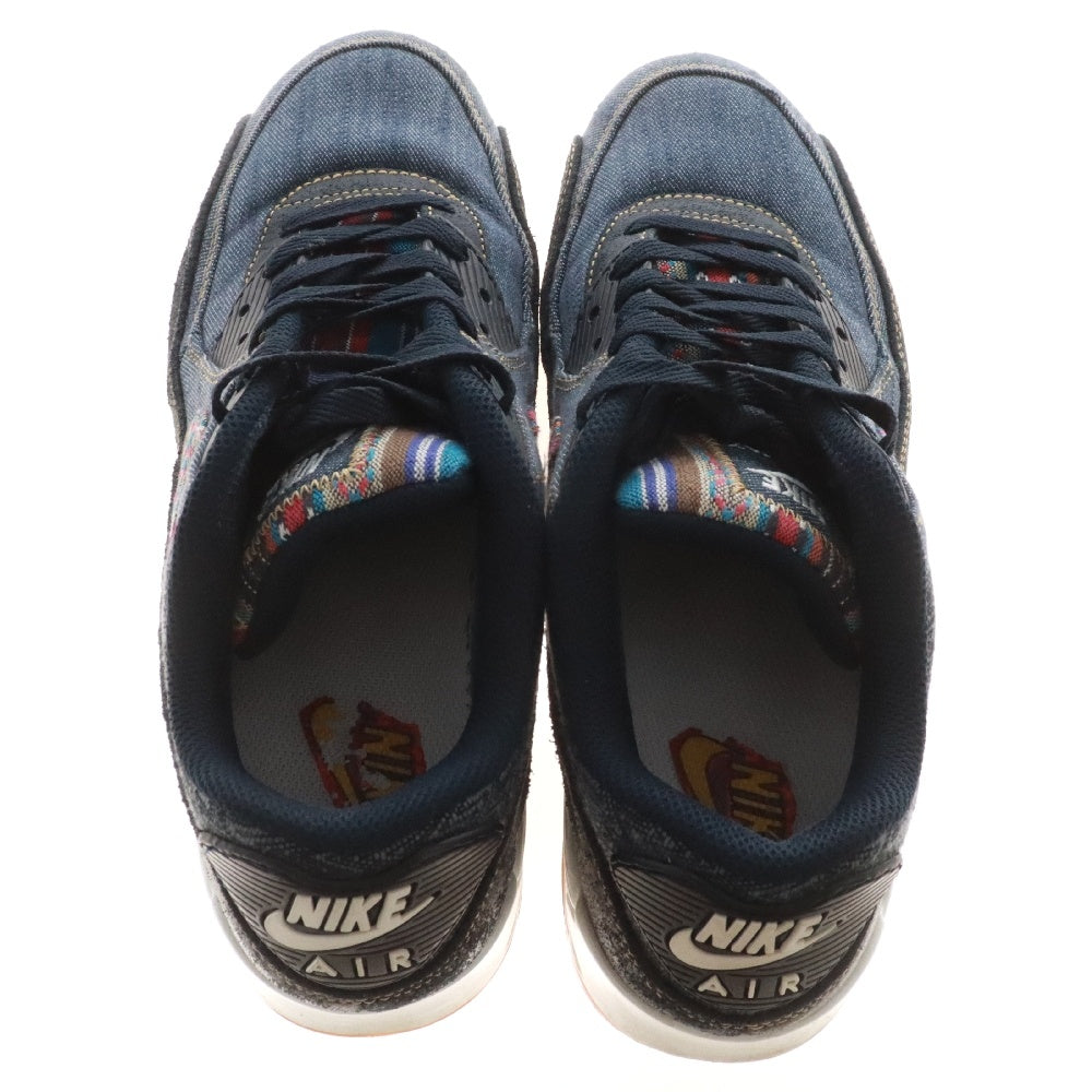 NIKE(ナイキ) AIR MAX 90 PREMIUM AFRO PUNK PACK エアマックス プレミアム アフロパンクパック ローカットスニーカー インディゴ US8/26cm 700155-402