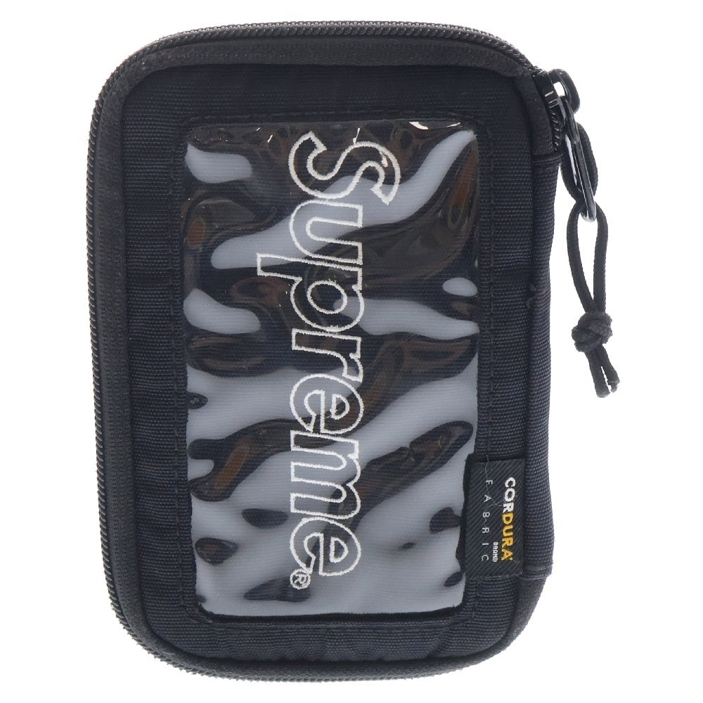 SUPREME(シュプリーム) 19AW Small Zip Pouch / Wallet スモール ジップポーチ ウォレット ブラック