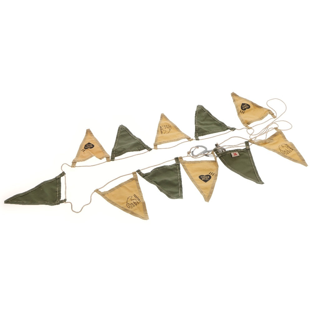HUMAN MADE(ヒューマンメイド) NORDISK FLAG LINES ノルディスク ロゴ フラッグライン オリーブ ドラブ XX25GD030