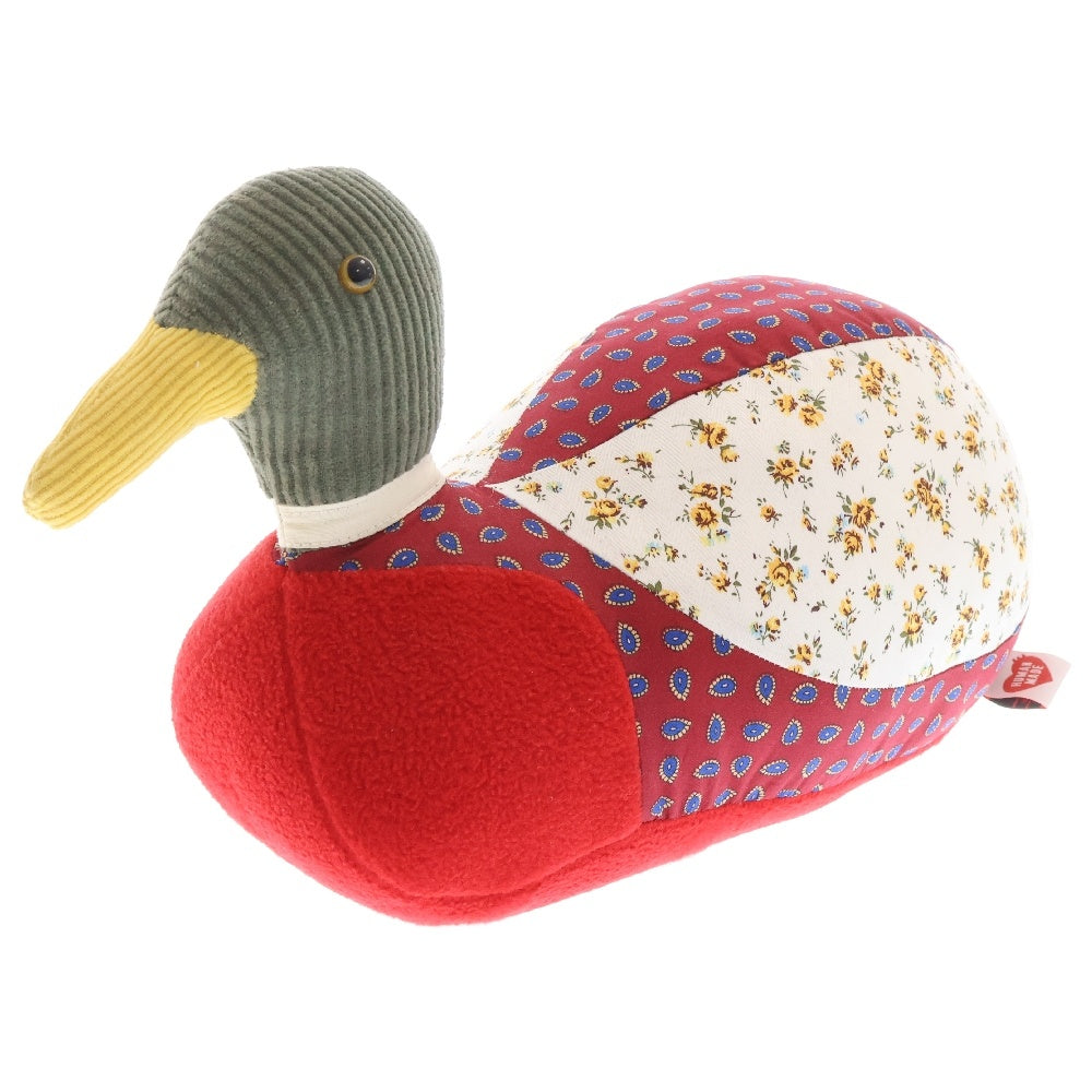 HUMAN MADE(ヒューマンメイド) 22AW PATCHWORK DUCK PLUSH DOLL パッチワーク カモ ダック アイコン ぬいぐるみ マルチ