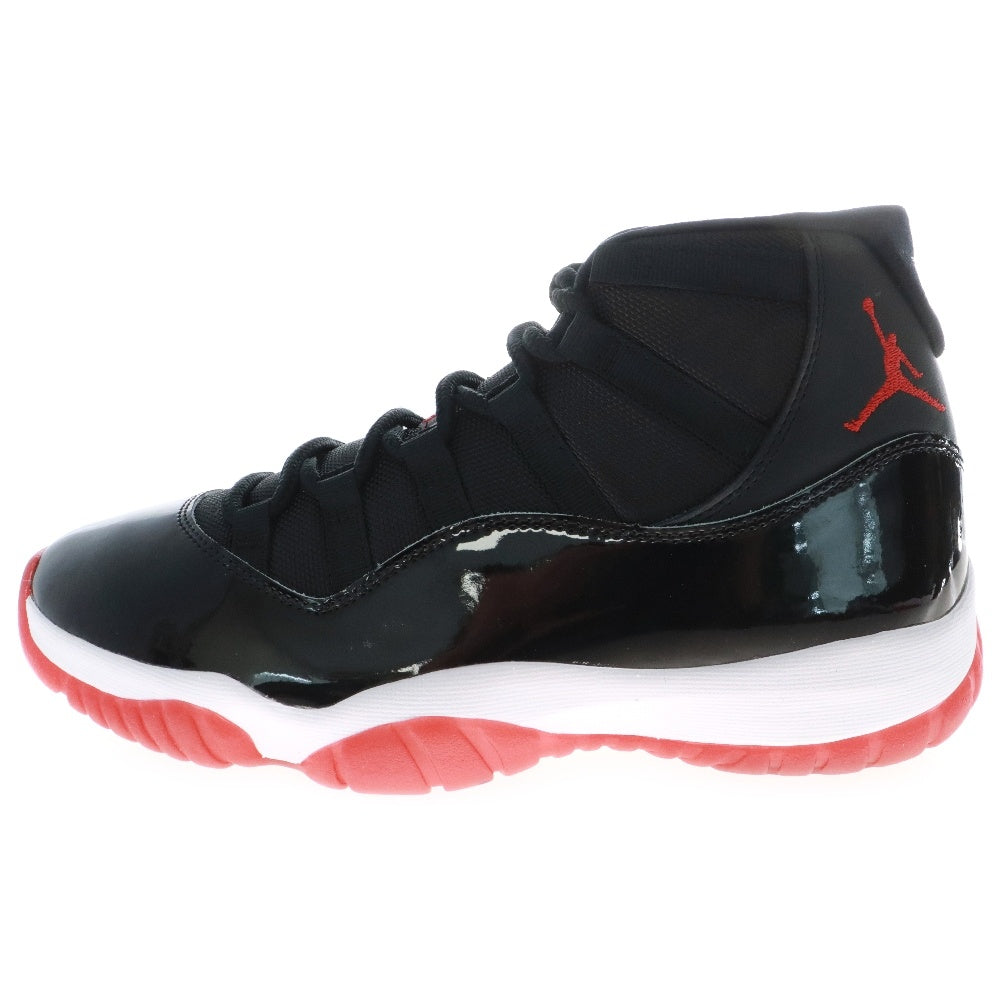 NIKE(ナイキ) AIR JORDAN 11 RETRO BRED エアジョーダン レトロ ブレッド ハイカットスニーカーブラック/レッド US10.5/28.5cm 378037-061