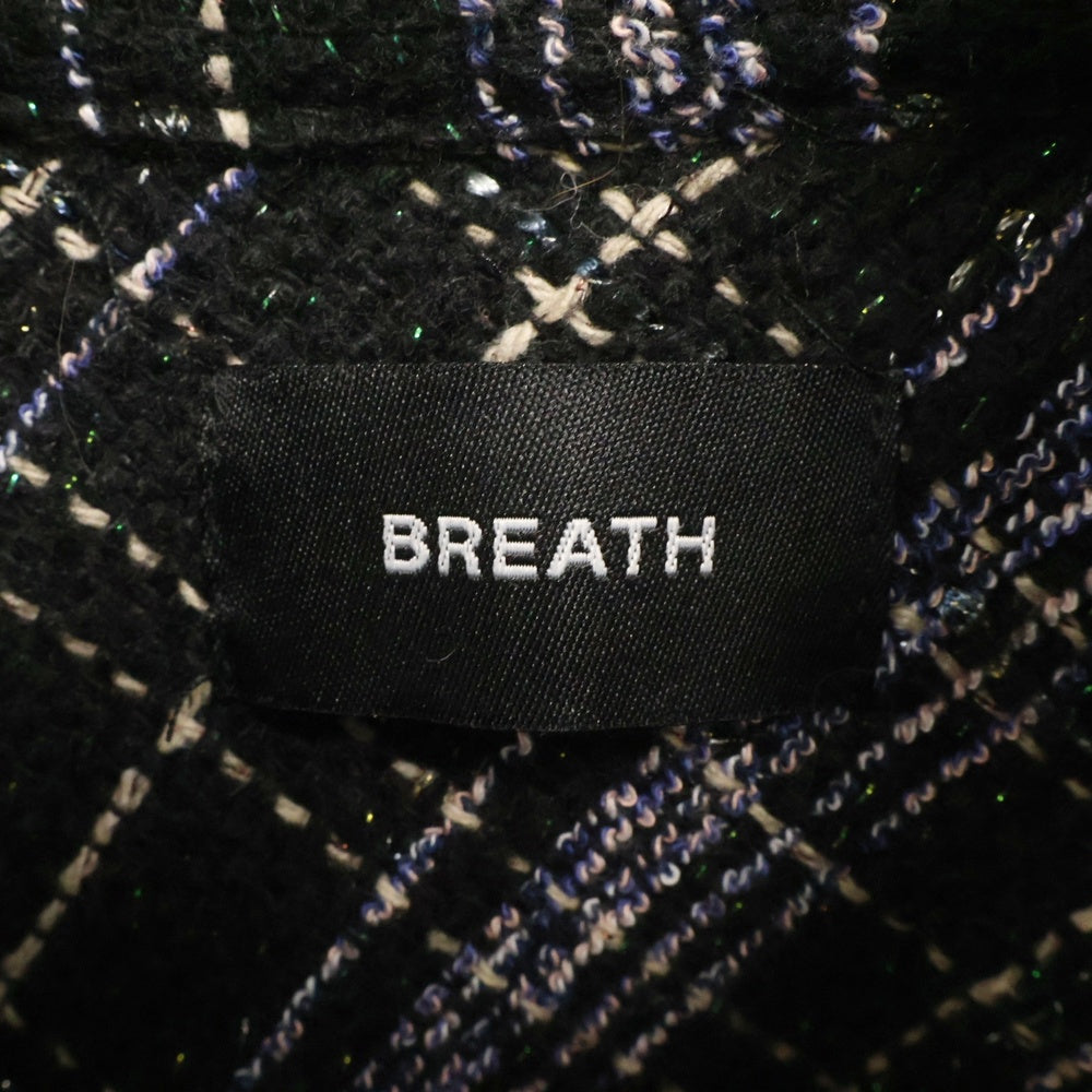 BREATH(ブレス) TWEED CHECK SHIRT JACKET ツイード チェックシャツジャケット マルチ BR23AW-S2001