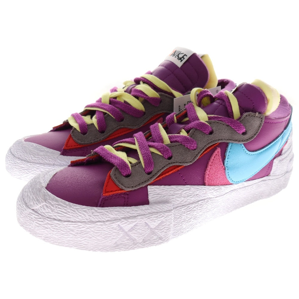 NIKE(ナイキ) ×sacai ×KAWS BLAZER LOW サカイ カウズ ブレーザー ローカットスニーカー パープル US11/25.0cm DM7901-500