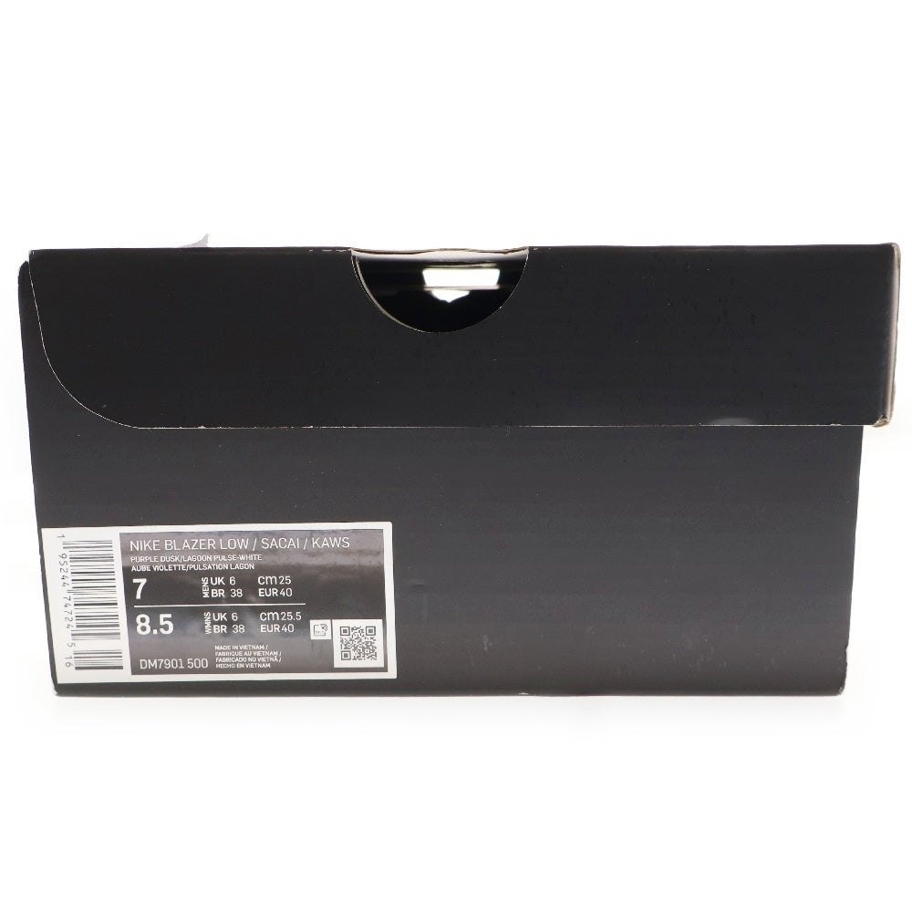 NIKE(ナイキ) ×sacai ×KAWS BLAZER LOW サカイ カウズ ブレーザー ローカットスニーカー パープル US11/25.0cm DM7901-500